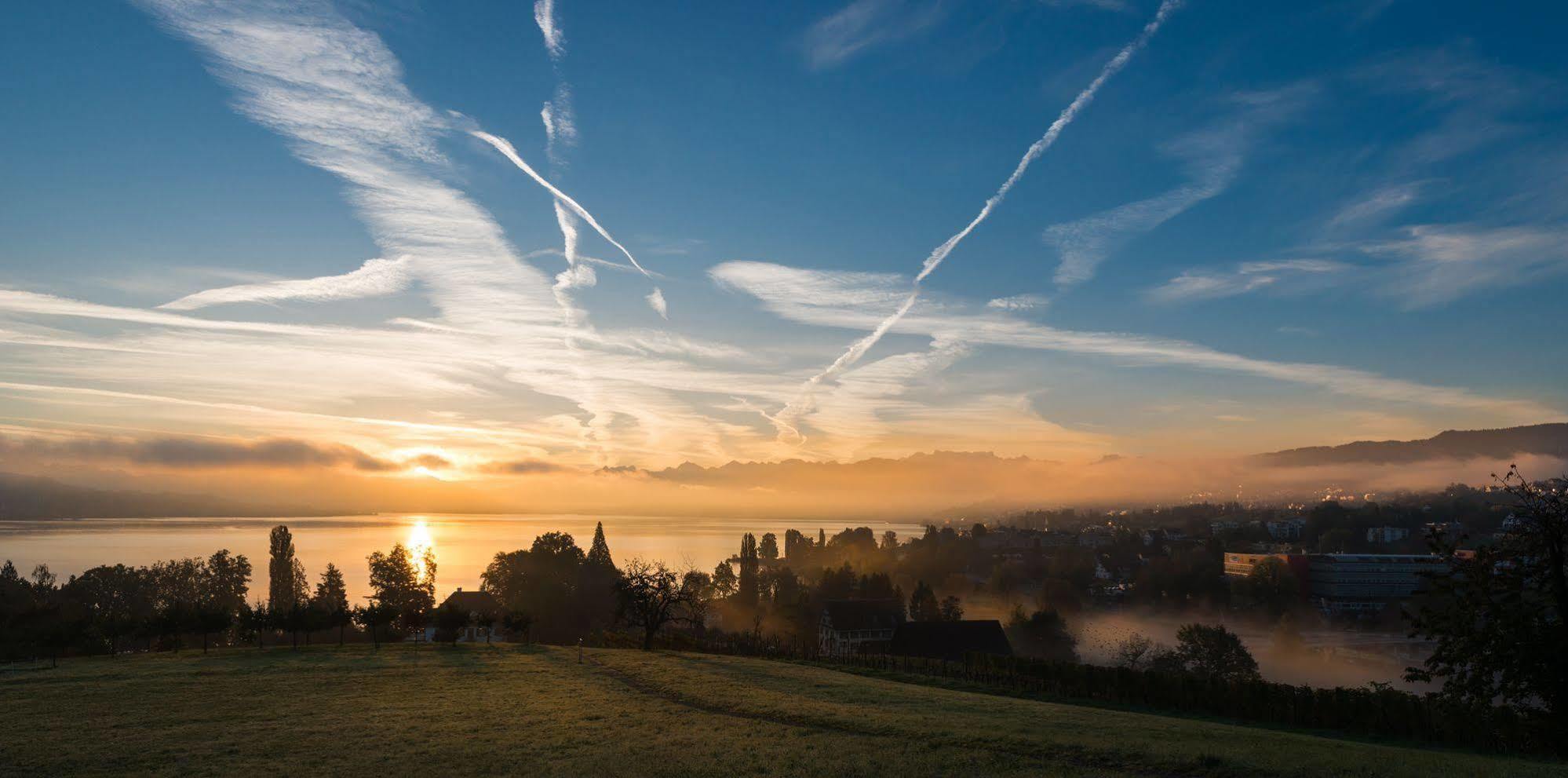 Landgasthof Halbinsel Au Wädenswil Esterno foto